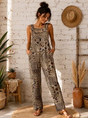 Rising International Celestial Jumpsuit Overalls